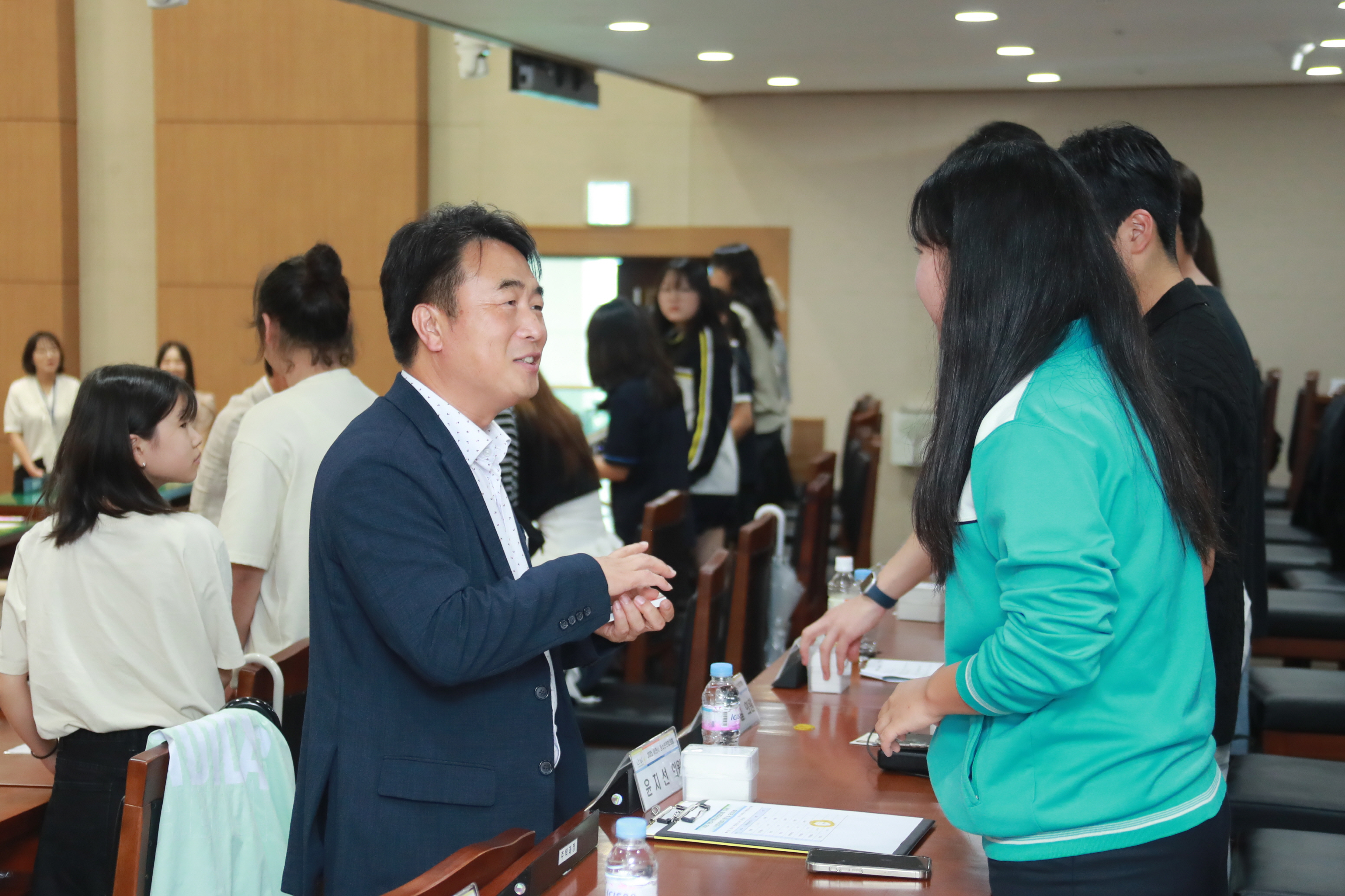 이천시청소년연합의회 '나비' 방문학습 및 모의의회