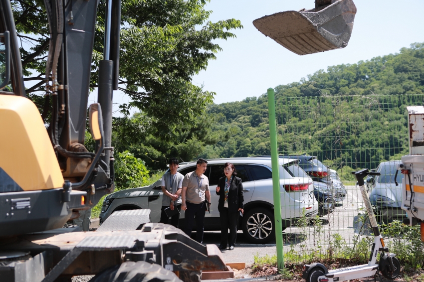 행정사무감사 3일차 현장확인_다산 고등학교 통학로_9