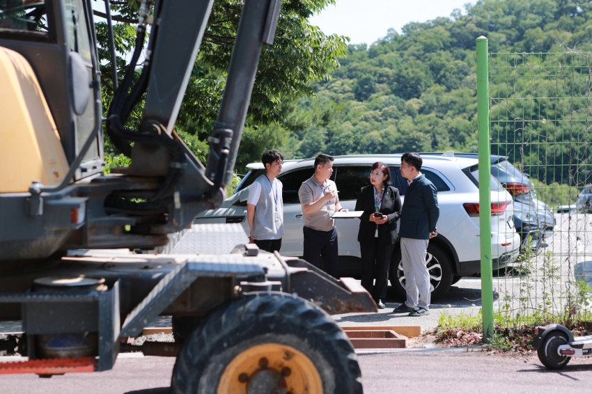 행정사무감사 3일차 현장확인_다산 고등학교 통학로_11