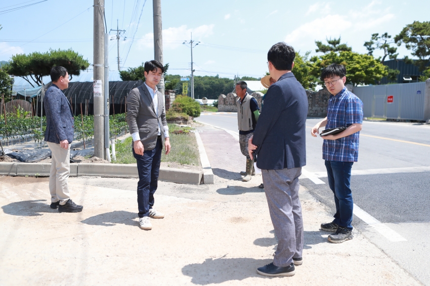 행정사무감사 3일차 현장확인_신둔면_3