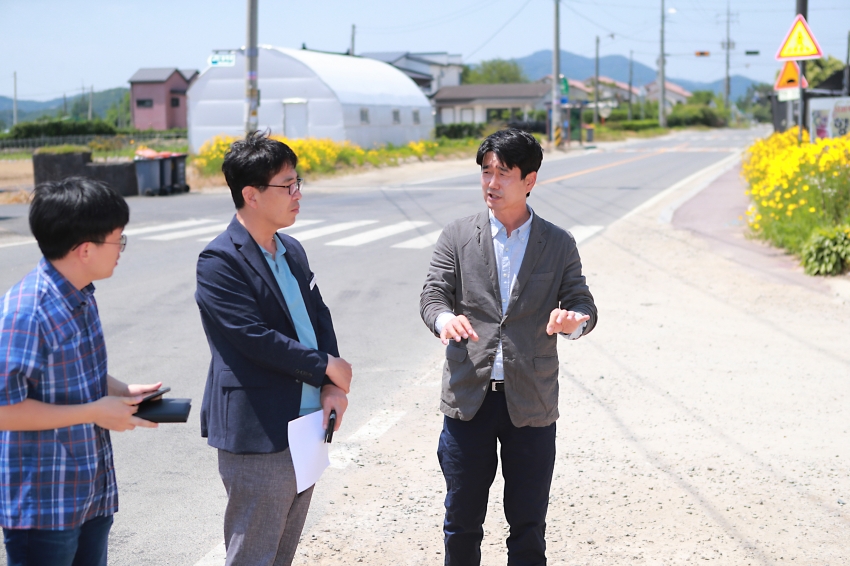 행정사무감사 3일차 현장확인_신둔면_1