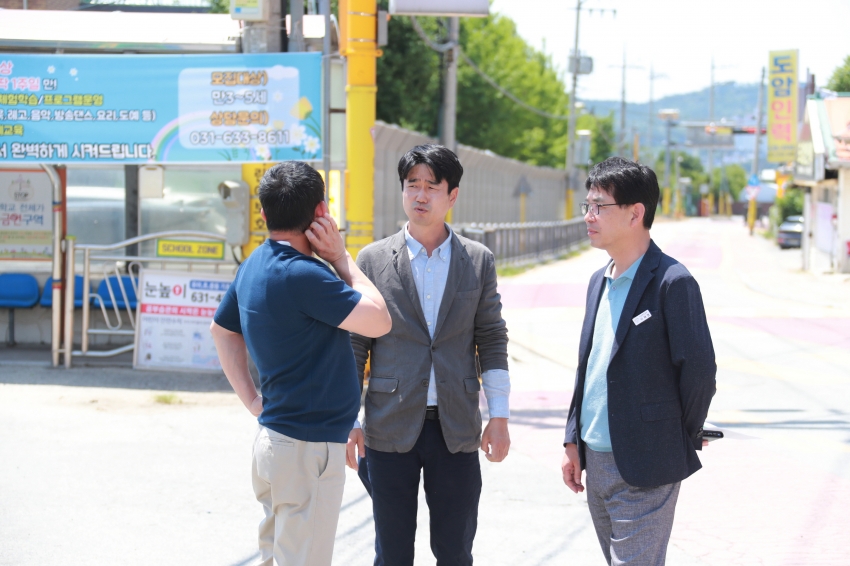 행정사무감사 3일차 현장확인_신둔면_12