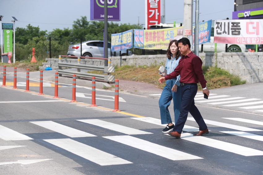 백사중학교 현장확인_김재국의원_7
