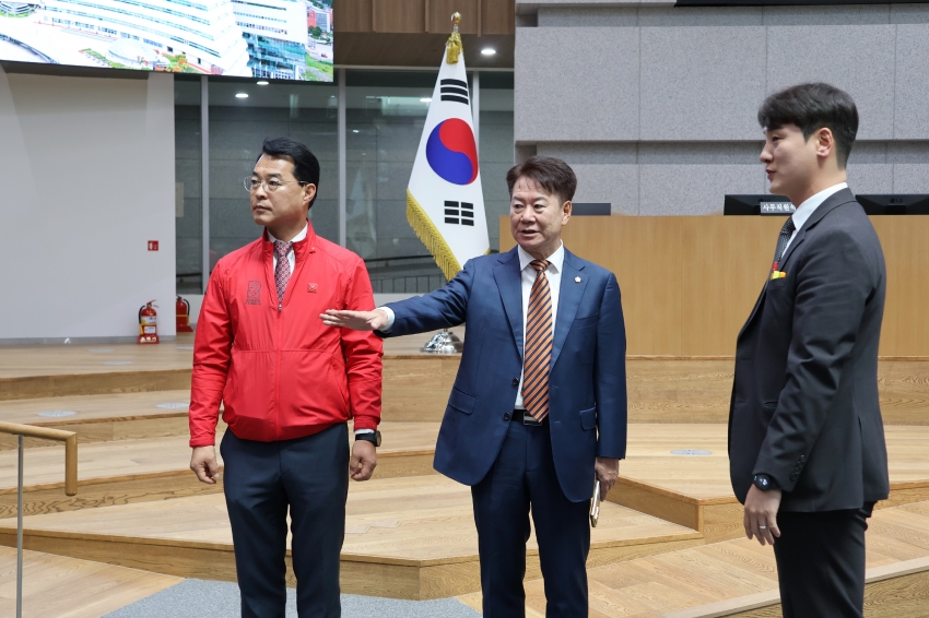 공공체육시설(파크골프장) 조성사업 재심사 및 추진 촉구 건의서 전달_3