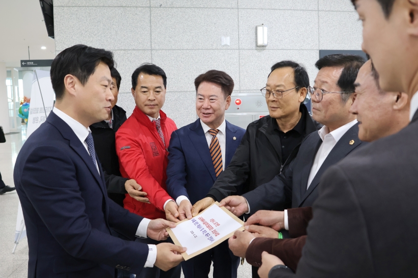 공공체육시설(파크골프장) 조성사업 재심사 및 추진 촉구 건의서 전달_5