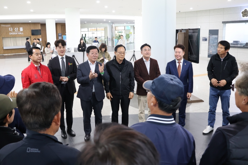 공공체육시설(파크골프장) 조성사업 재심사 및 추진 촉구 건의서 전달_8